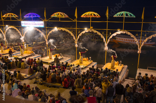 religous ceremony at Varanasi