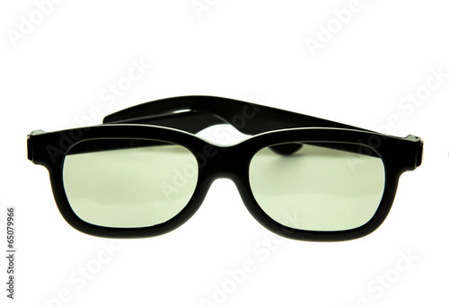 3D glasses isolate