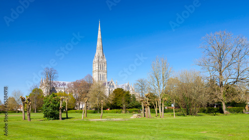 Salisbury Cathedral Wiltshire England UK