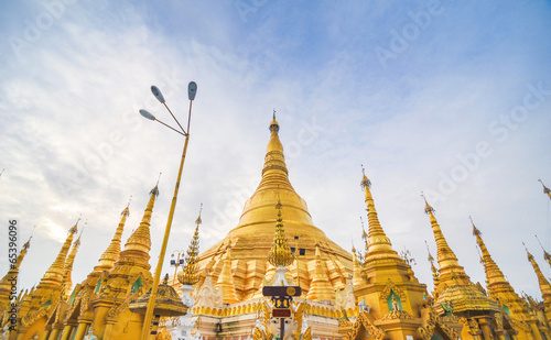 Shwedagon Paya in Yangon, Myanmar