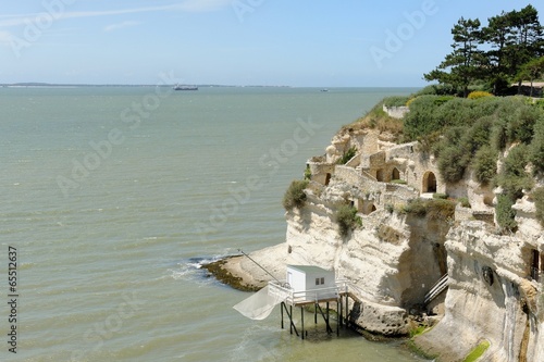 site troglodytique de Meschers sur la Gironde