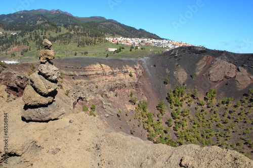 San Antonio Vulkan auf La Palma Canarias
