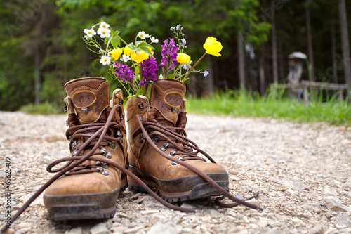 wandern im Gebirge