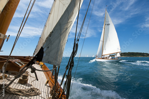 Segelregatta klassischer Yachten