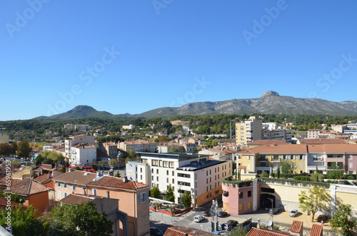 Vue panoramique d'Aubagne 