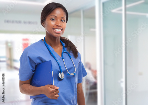 Young nurse portrait