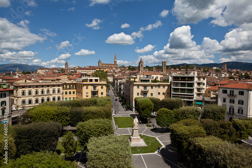 Panorama of Arezzo.