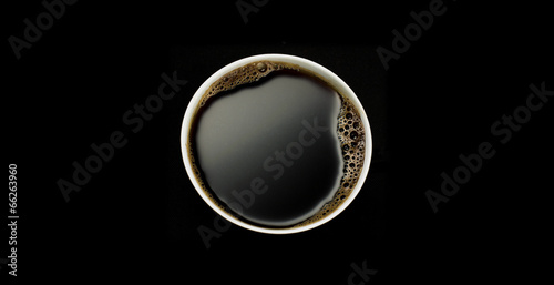 czarna kawa black coffee