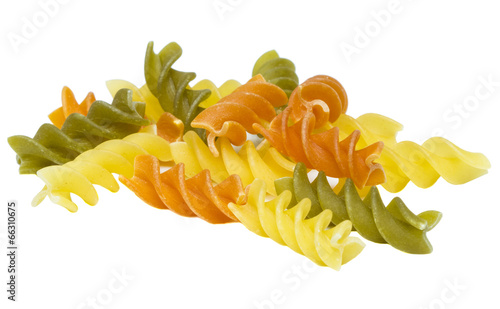 Raw color pasta