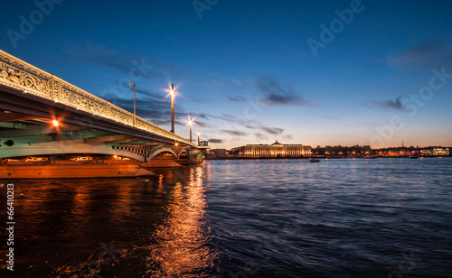 Blagoweschtschenski-Brücke - Sankt Petersburg