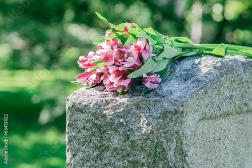 Headstone in Cemetery