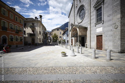 Domodossola, historic Italian city