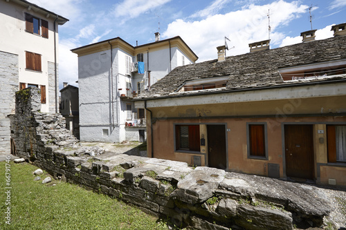 Domodossola, historic Italian city