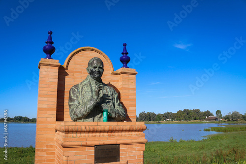 Statue Buste pape El Rocio