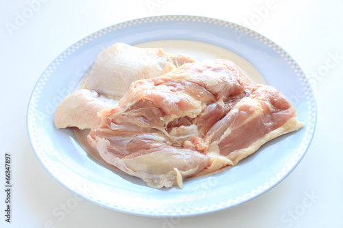 freshness prepared chicken on dish