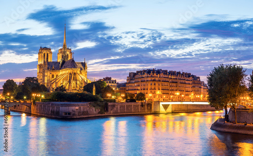 Notre Dame Cathedral Panorama