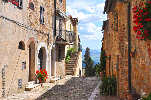 Gasse in Pienza