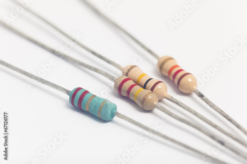 Group of electronic resistors