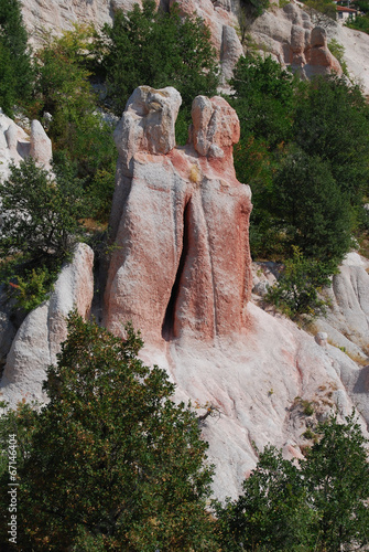 Nozze di pietra,piramidi rocciose-fenomeno naturale,Bulgaria