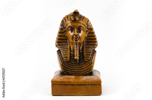 Old Egyptian pharaoh Statue