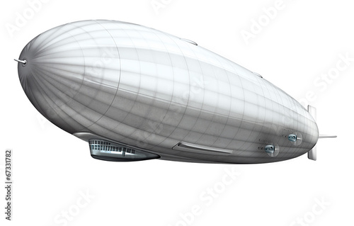 Luftschiff, Zeppelin freigestellt