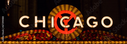 Chicago Sign Landscape