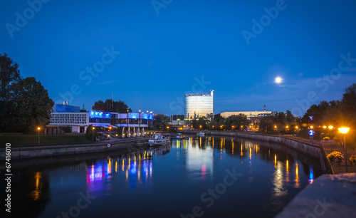 Amazing city centre of academic city Tartu, Estonia