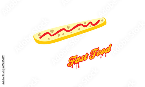 Fast food zapiekanka logo