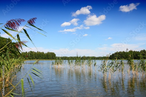 Mazury lakeland district in Poland