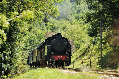 The tourist train from Anduze