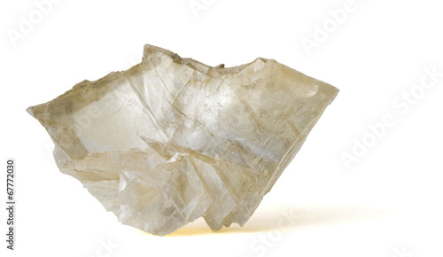 Large gypsum crystal. 15cm across.