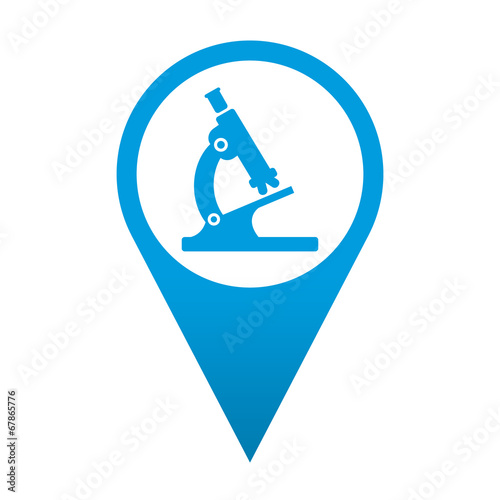Icono localizacion simbolo microscopio