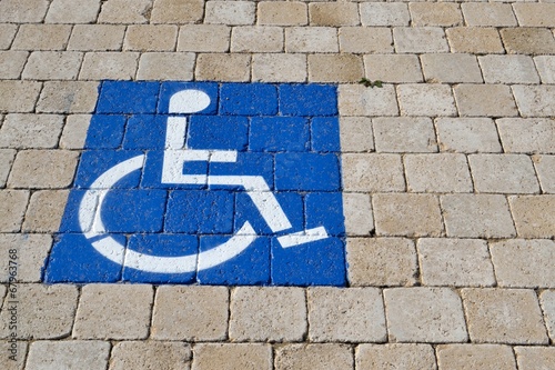 Signalétique handicapé