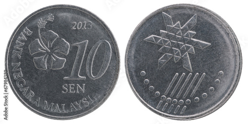 Malaysian sen coin