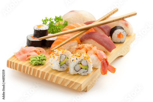 japanese sushi plate
