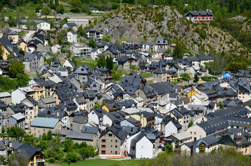 Spanish mountain town Panticosa