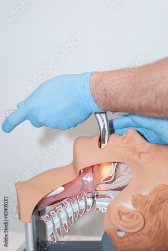 przekrój - intubacja