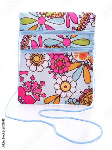 Colorful sachet neck on white