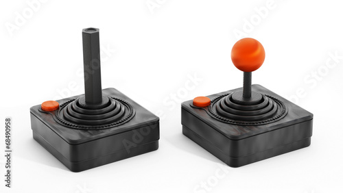 Vintage joysticks