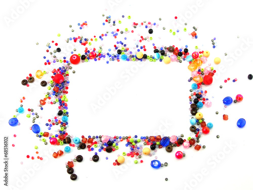 Colorful squares Beads Decoration