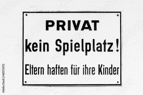 Kein Spielplatz