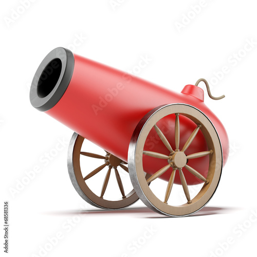 Red cannon