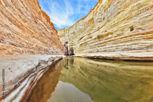 Unique canyon in Israel - Ein Avdat