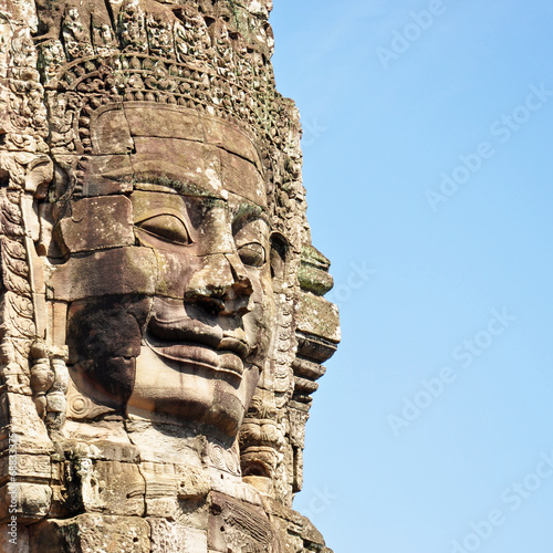 Face of Bayon temple