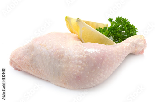 Raw Chicken Leg