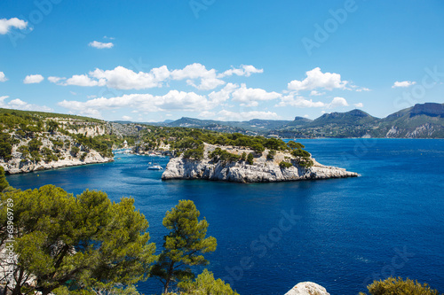 Calanques of Port Pin in Cassis, Provence, France