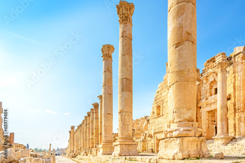 Gerasa in the ancient Jordanian city of Jerash, Jordan