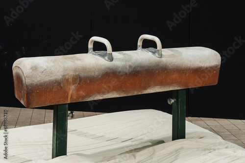 Gymnastic pommel horse