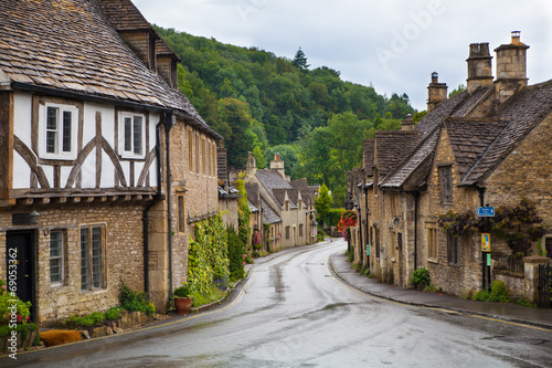 Castle Combe, unique old English village and luxury golf club