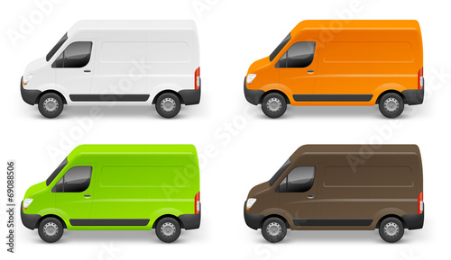 Camionnettes vectorielles 1